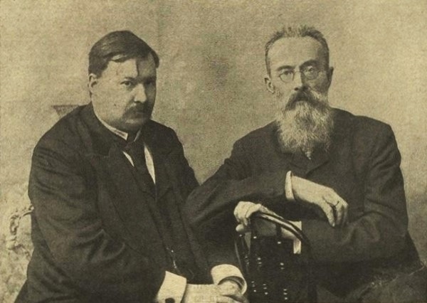 А. К. Глазунов и Н. А. Римский-Корсаков А. К. Глазунов и Н. А. Римский-Корсаков