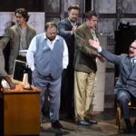 Максим Пастер, Игорь Онищенко, Глеб Перязев, Василий Ефимов. Сцена из оперы "Леди Макбет Мценского уезда"