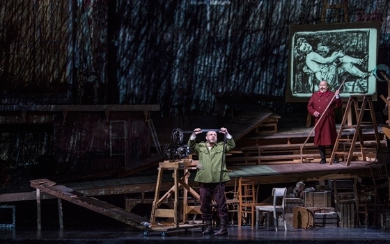"Воццек" на Зальцбургском фестивале. Фото - Salzburger Festspiele / Ruth Walz