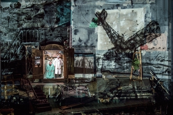 "Воццек" на Зальцбургском фестивале. Фото - Salzburger Festspiele / Ruth Walz