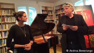 Инициатор фестиваля Schumannfest Маркус Шук на концерте в доме-музее Роберта Шумана в Бонне