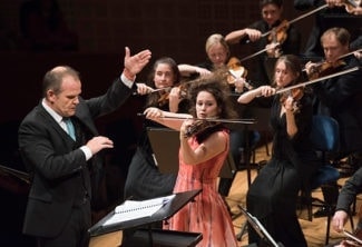C дирижером Франсуа-Ксавье Ротом в Люцерне© Priska Ketterer / Lucerne Festival