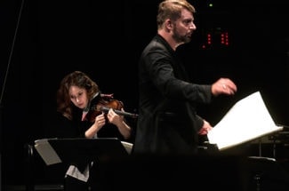 С дирижером Маттиасом Пинчером© Peter Fischli / Lucerne Festival