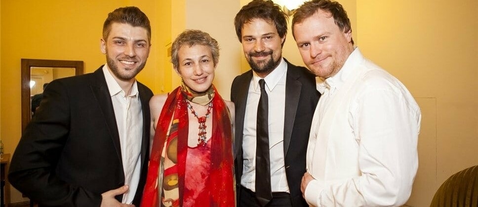 Андрей Жилиховский, Елена Харакидзян, Данила Козловский, Сергей Скороходов. Фото - Ира Полярная