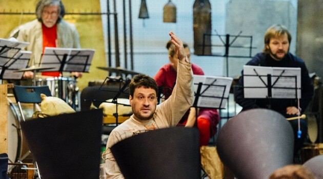 «ПерСимфАнс» и четыре московских хора исполнили кантату «Путь Октября». Фото - «ПерСимфАнс»