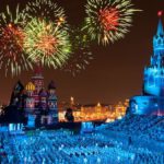 Х Международный военно-музыкальный фестиваль «Спасская башня» проходит на главной площади страны