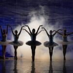 Сцена из балета "Лебединое озеро". Красноярский театр оперы и балета