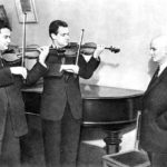 Эдуард Грач и Игорь Безродный на уроке у Абрама Ильича Ямпольского