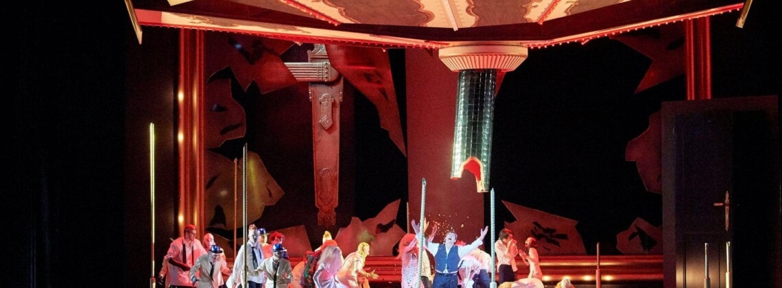 "Игрок" в Венской опере. Фото - Michael Pöhn/ Wiener Staatsoper GmbH
