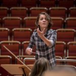 Дирижер Анна Ракитина. Фото - "вконтакте"