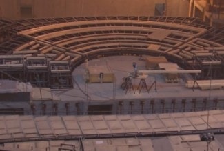 Строительство концертного зала в "Зарядье"