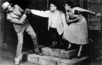 Джон Бабблз, Тодд Данкен и Энн Браун, 1935 г., сцена из «Порги и Бесс»