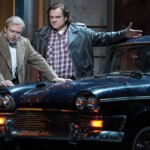 "Симон Бокканегра" в постановке Дмитрия Чернякова. Желько Лучич - Симон Бокканегра, Виталий Ковалев - Якопо Фиеско. Фото - staatsoper.de