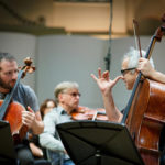 Vivacello VIII. Борис Андрианов и Джованни Соллима на репетиции перед премьерой