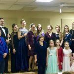 Руководство и участники арфового фестиваля "Две столицы"