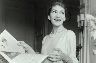 Мария Каллас, Лондон, 1958 год. Фото - Fonds de Dotation Maria Callas
