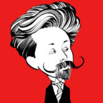 Александр Скрябин. Шарж