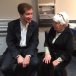 Николай Луганский и Ирэна Орлова во время интервью