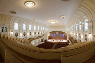 Большой зал Московской консерватории. Фото - Hans Georg Fischer / Flickr