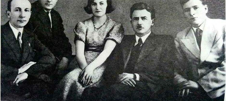 М. Фролов, Л. Крутиков, Б. Маранц, Г. Нейгауз, С. Бендицкий