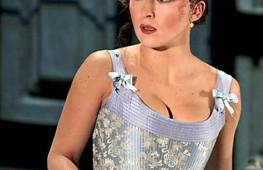 Ольга Гурякова в партии Лизы ("Пиковая дама". Фото - из личного архива певицы