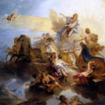 Николя Бертен. Фаэтон на колеснице Аполлона. Ок. 1720. Фото - Musée du Louvre