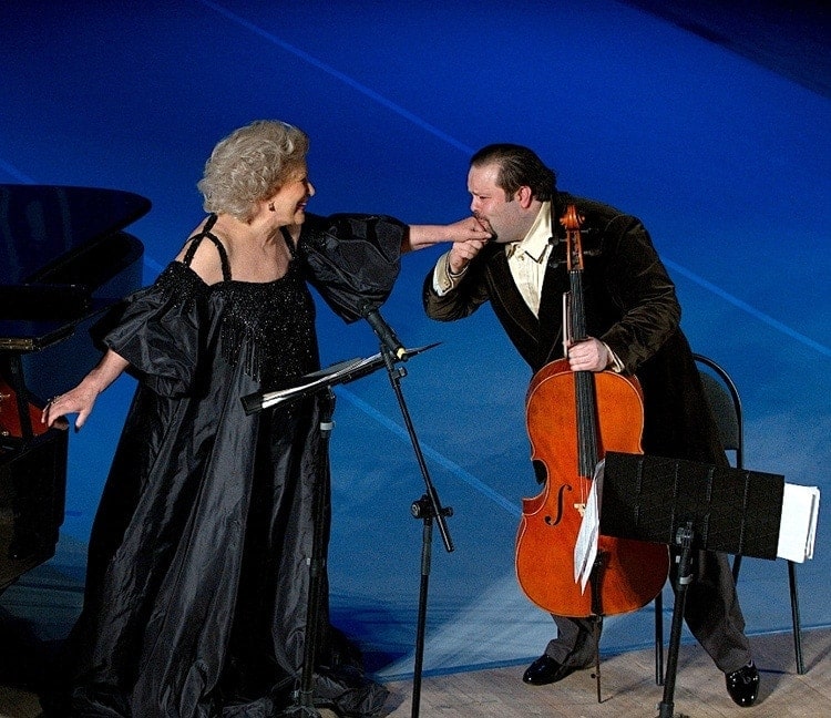 С Еленой Образцовой на фестивале BelgorodMusicFest. Фото - из личного архива