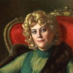 Портрет Елены Образцовой работы Александра Шилова
