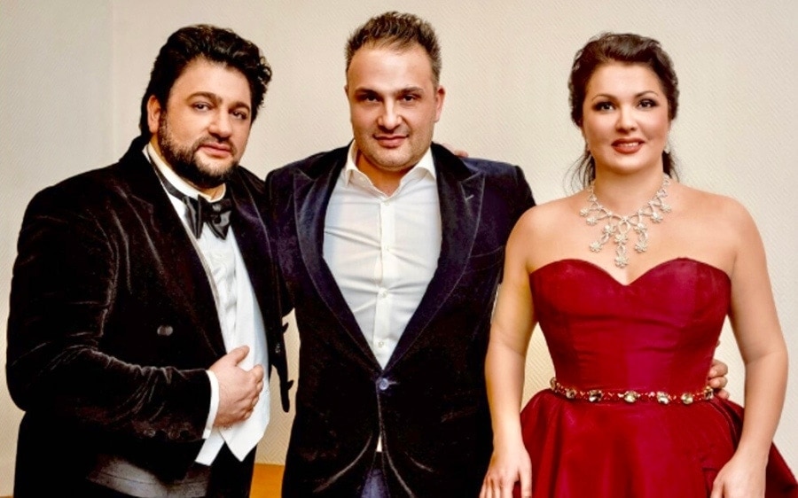 Юсиф Эйвазов, Максим Берин и Анна Нетребко