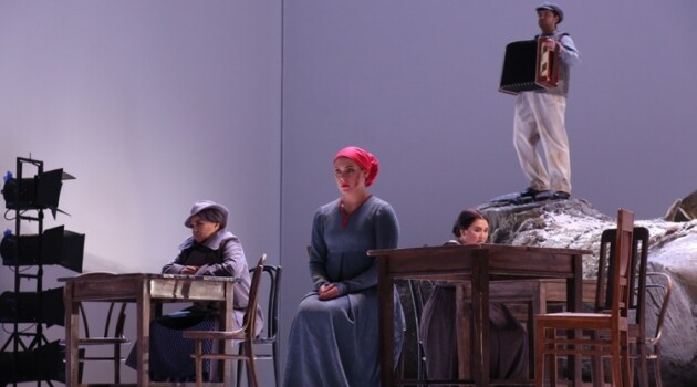 Центральная премьера этого сезона — опера «Енуфа» Леоша Яначека. Фото - Илья Долгих