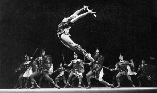 Марис Лиепа в роли Красса, 1971 год
