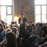 Николай Цискаридзе читает лекцию. Фото - vk.com/dance_open