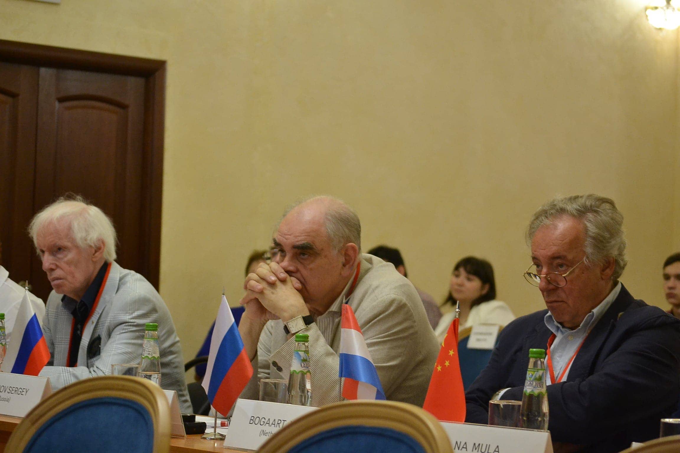 Владимир Тонха, Игорь Гаврыш, Якоб Богаарт в жюри IV Международного конкурса им. Кнушевицкого