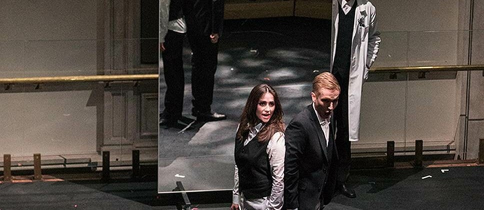 В Бетховенском зале Большого театра показали результаты работы лаборатории для молодых режиссеров и певцов. Фото - Павел Рычков