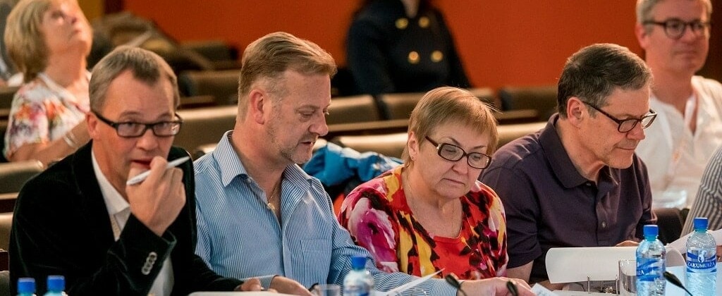 Ольга Капанина в жюри 37-го Бельведерского конкурса (в центре). Фото - Ивар Кезберс