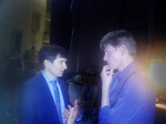Алекс Григорьев и Александр Малнач Алекс Григорьев и Александр Малнач