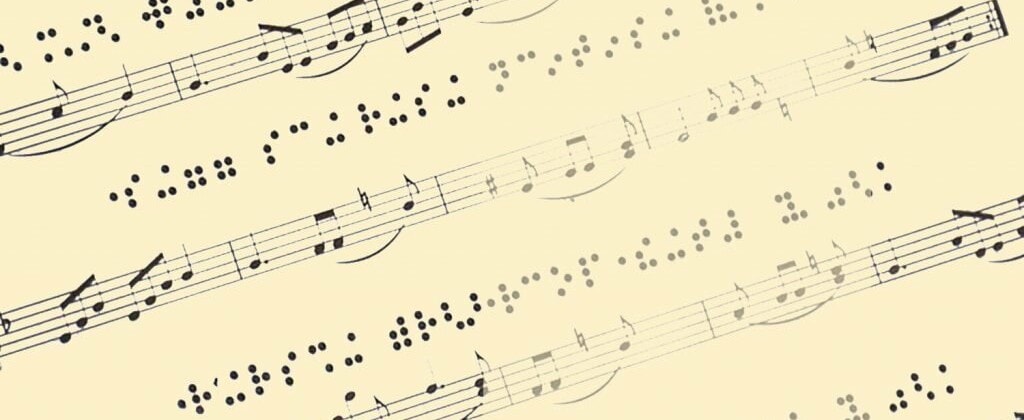 Нотное письмо для слабовидящих