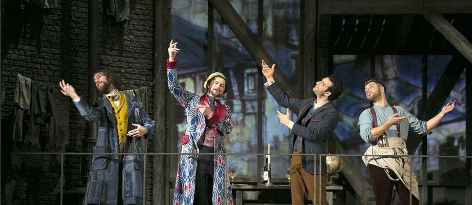 "Богема" Дж. Пуччини в Большом театре. Фото - Дамир Юсупов