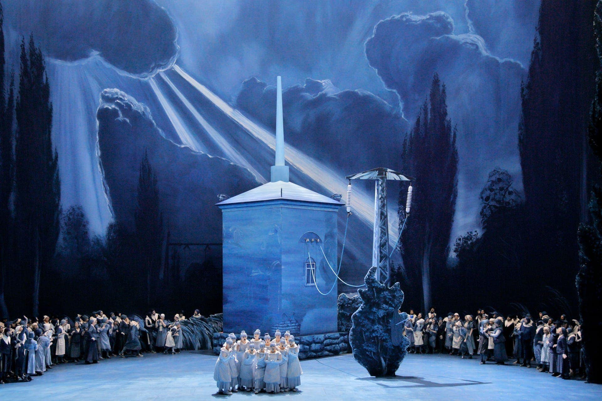 "Лоэнгрин" Р. Вагнера. Фото - Bayreuther Festspiele / Enrico Nawrath