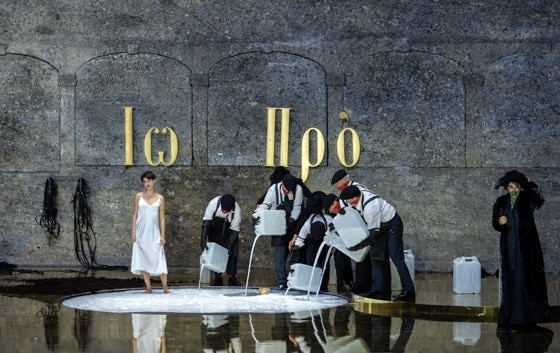 Сцена из оперы «Саломея». Фото - Salzburger Festspiele / Ruth Walz
