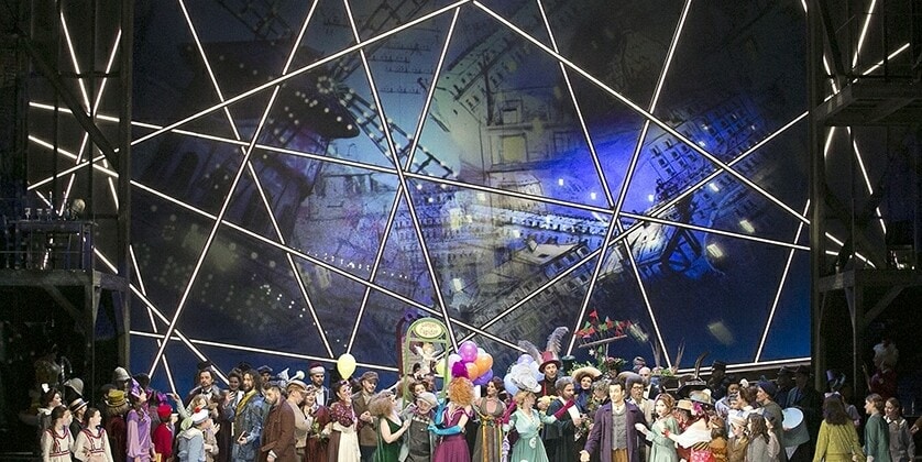 "Богема" Дж. Пуччини в постановке Большого театра. Фото - Дамир Юсупов / Большой театр