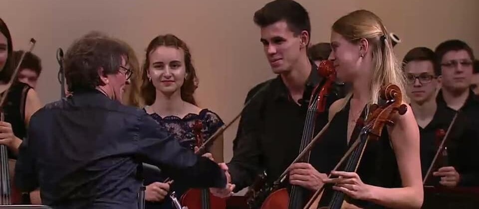 В КЗЧ выступил Юношеский оркестр под управлением Юрия Башмета