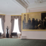 Пресс-конференция конкурса состоится 4 сентября в верхнем фойе БЗК в гостиной у картины «Славянские композиторы». Фото - Евгений Чесноков / yamoskva.com