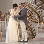 Наталья Петрожицкая и Денис Макаров. "Война и мир" в МАМТе. Фото - Сергей Родионов