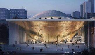 Проект нового зала Свердловской филармонии от Zaha Hadid Architects. Фото - Артем Устюжанин