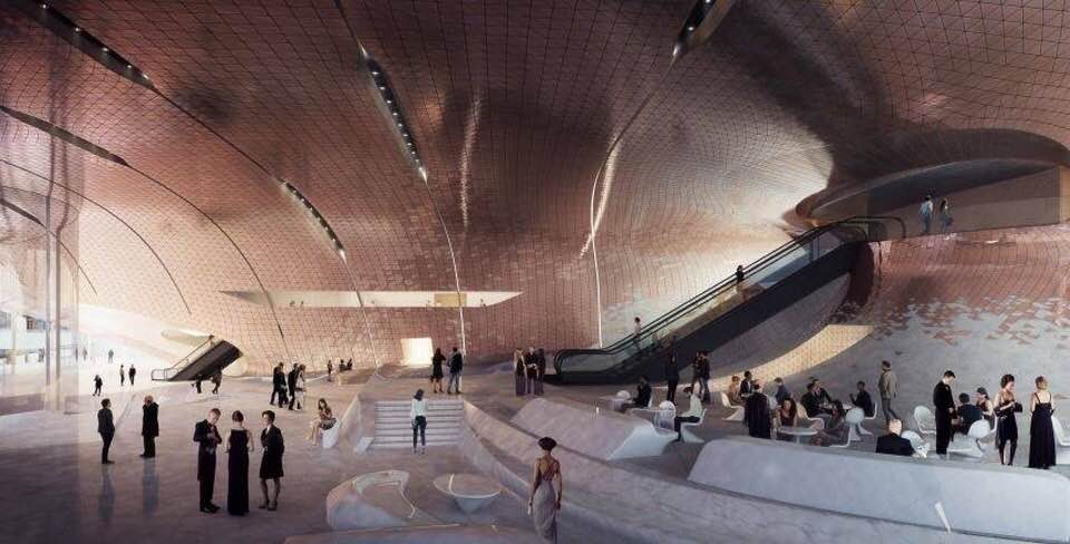 Проект нового зала Свердловской филармонии от Zaha Hadid Architects. Фото - Артем Устюжанин