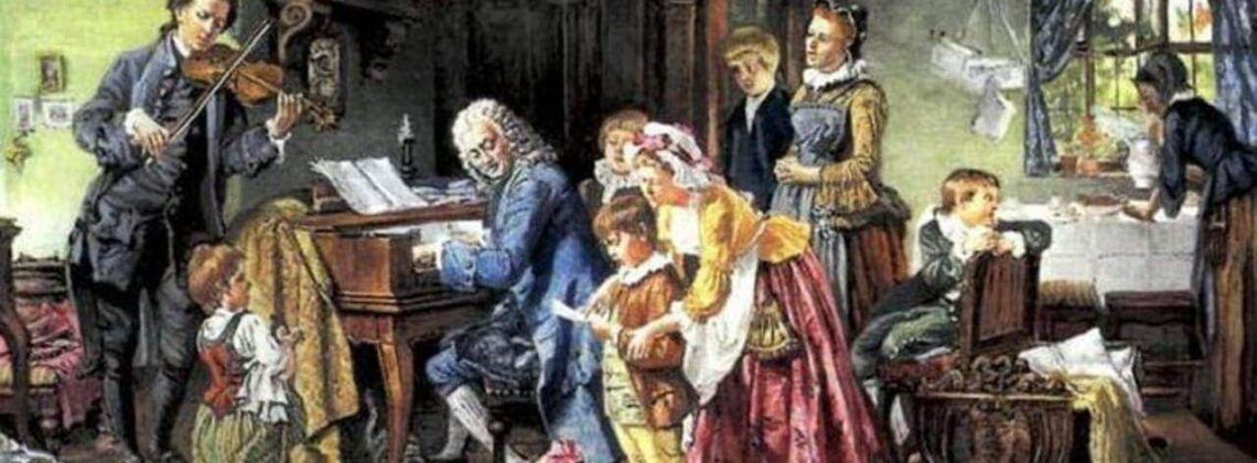 Бах в кругу семьи. Тоби Эдвард Розенталь, 1870