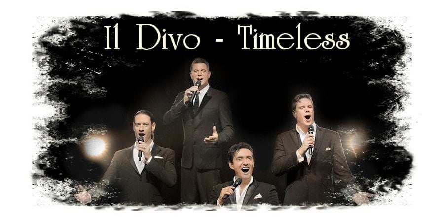 Квартет Il Divo в рамках мирового турне Timeless Tour дважды выступит в Москве
