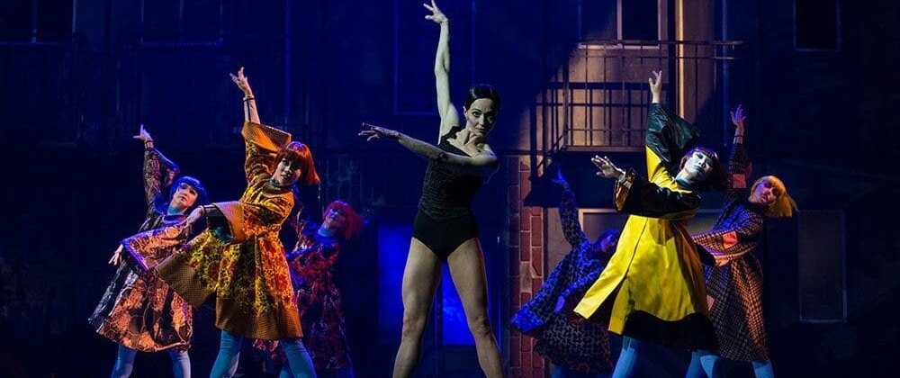 Новая "Коппелия" оказалась совсем не сказкой, хотя элемент фантасмагории в ней сохранился. Фото - Виталий Голубев