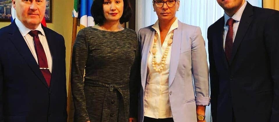 Анатолий Локоть, Жанна Лавелина, Анна Терешкова, Михаил Симонян. Фото - Анна Терешкова